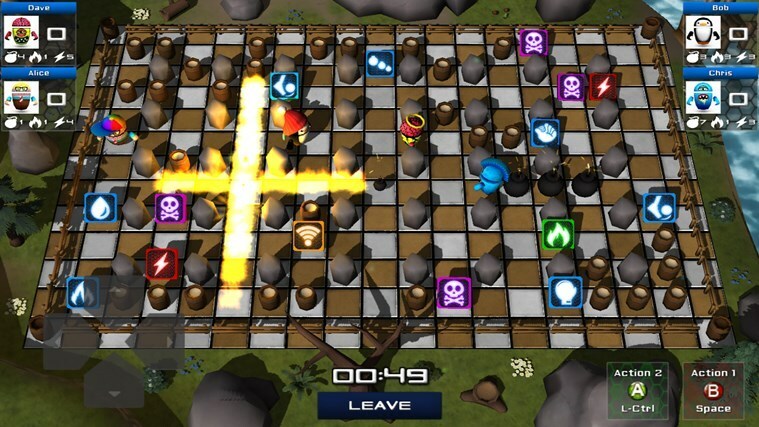 Battle Droids เป็นการสร้าง Bomberman ที่สนุกสนานใน Windows 8