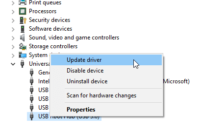 nu a reușit să creeze un driver de actualizare pentru dispozitivul grafic Windows 10