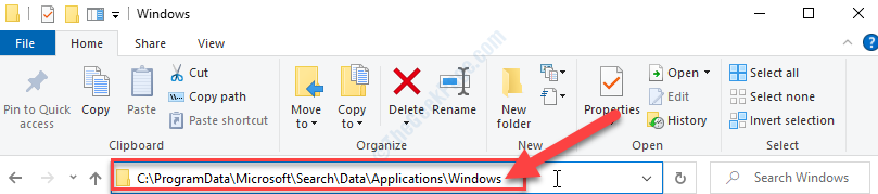 Corrigir problema de tamanho de arquivo grande do Windows.edb no Windows 10