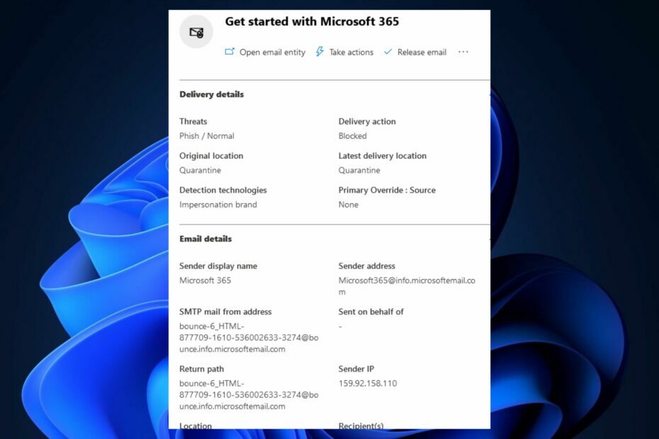 „Microsoft“ paskyros sukčiavimo el. paštas