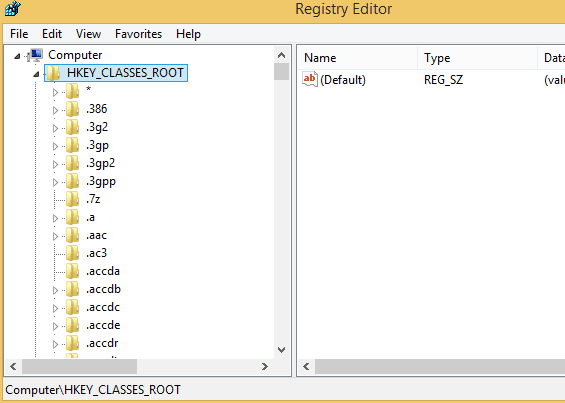 idite na HKEY_CLASSES_ROOT