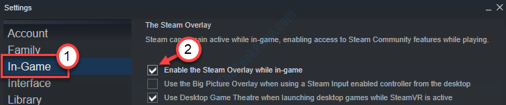 Aktivierbares Steam-Overlay