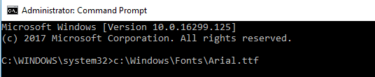 Písma systému Windows 10 sú poškodené