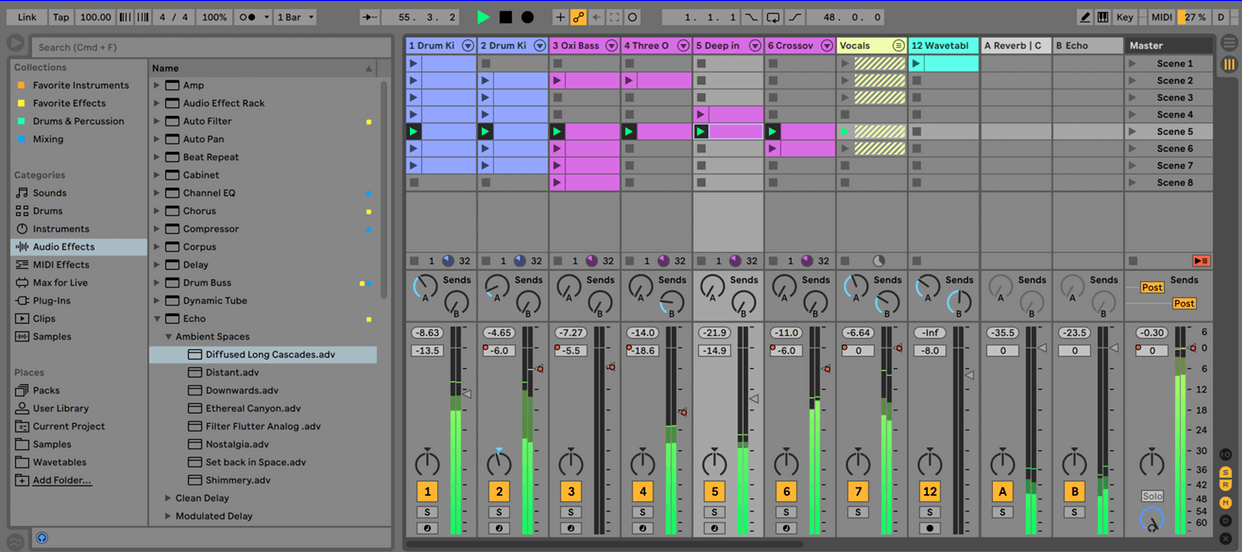 Ableton Live-높은 CPU 사용량 Ableton