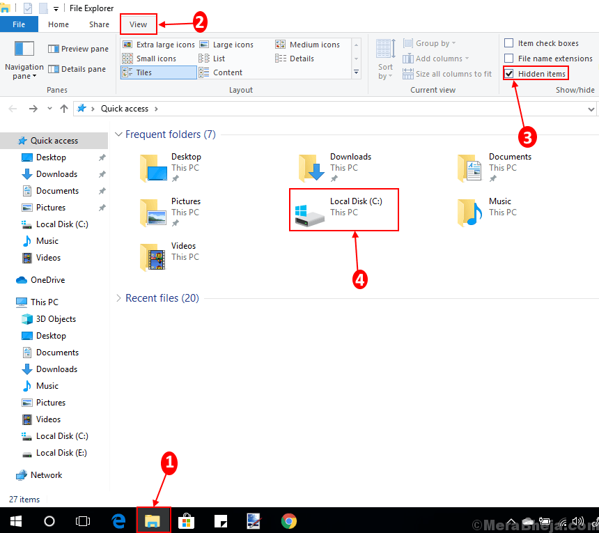 Så här ändrar du standardikonerna med en annan bild i Windows 10