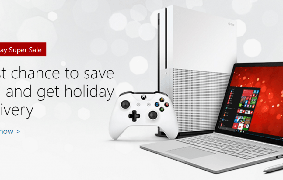 Microsoft Store biedt nu zijn laatste Holiday Super Sale aan