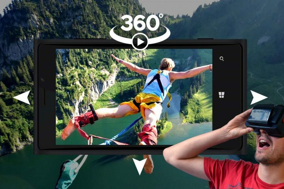 Aplicația Video 360 pentru Windows 10 care vine pe consolele Xbox One