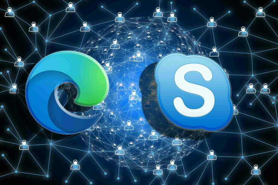 Edge bietet natives Skype Meet Now