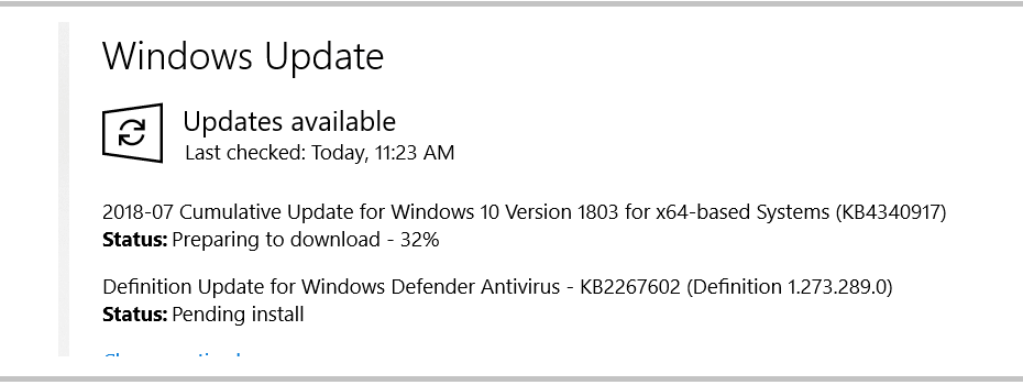 Windows 10 KB4340917 แก้ไขบัญชีผู้ใช้และปัญหาเซสชันระยะไกล