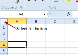 აირჩიეთ ყველა ღილაკი, Excel ფაილი არ გაწყვეტს ბმულებს