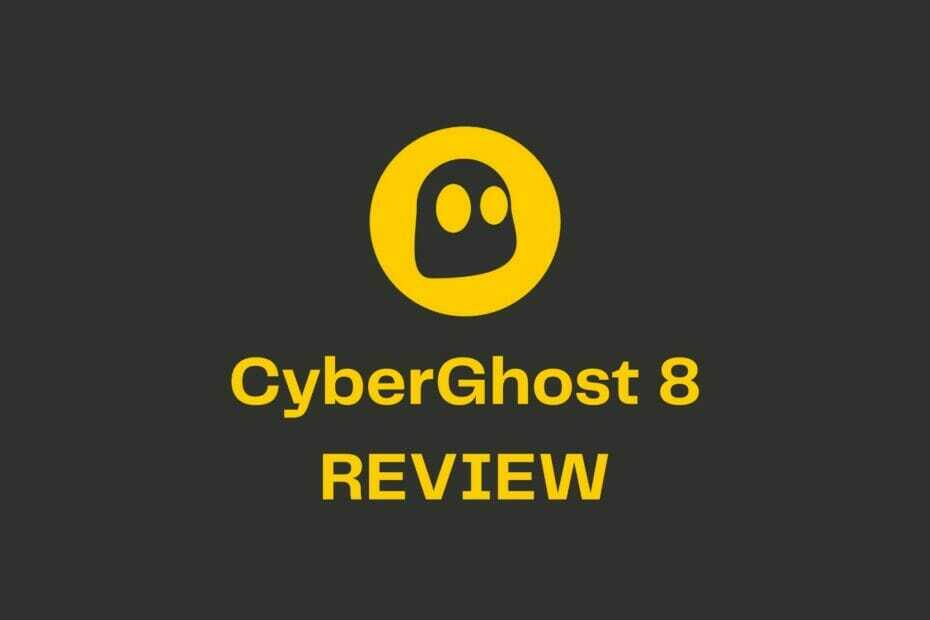 CyberGhost VPN მიმოხილვა