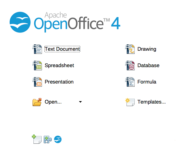 Alternativní řešení Microsoft Office OpenOffice předpokládá vypnutí
