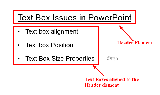 기본적으로 PowerPoint Breaking TextBoxs 문제를 해결하는 방법