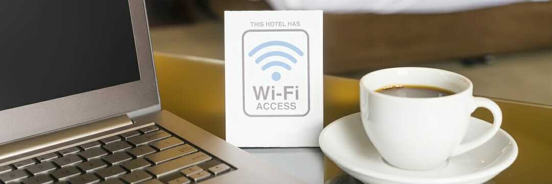 disponibilité wi-fi de l'hôtel