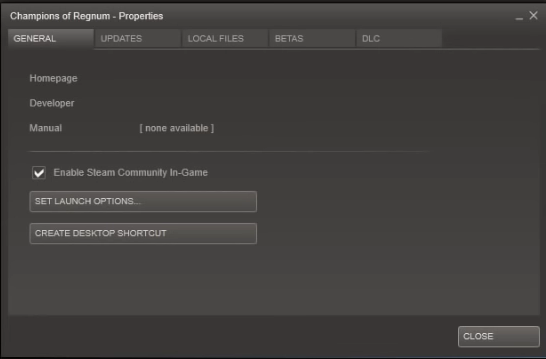 Le bouton Définir les options de lancement civ 6 ne démarre pas Steam