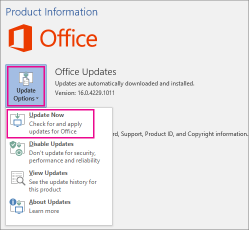 Downloadproblemen met Outlook-update