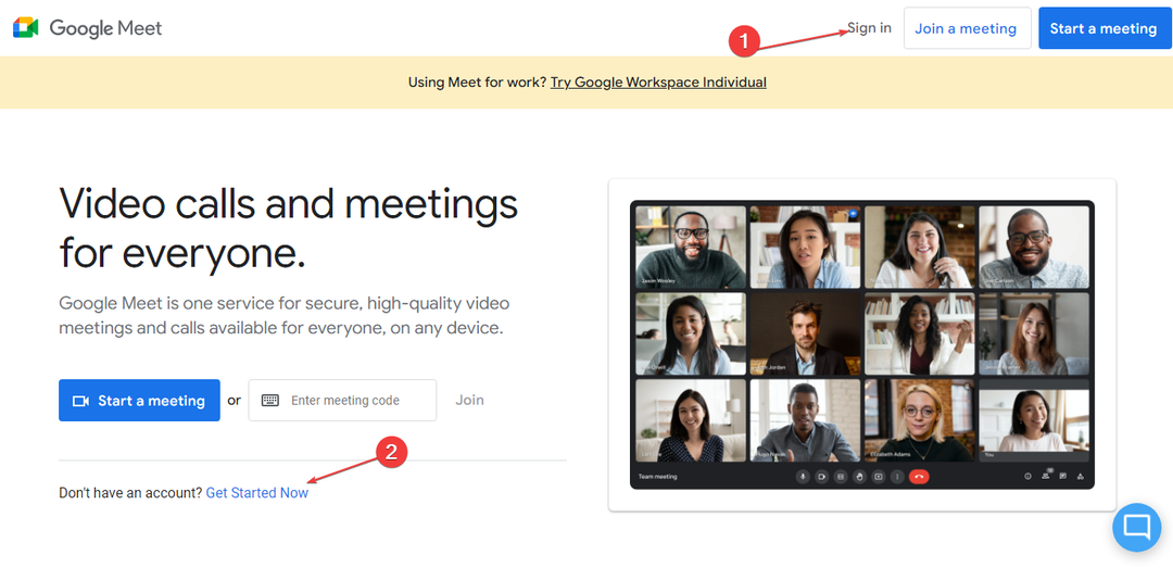 „Google Meet“, skirta „Windows 11“: kaip atsisiųsti ir įdiegti