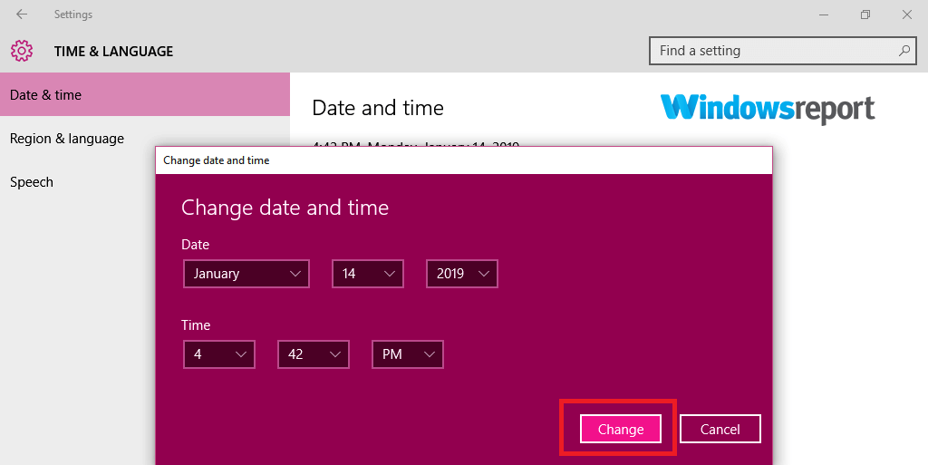 Microsoft Store проверете връзката си