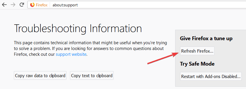 Kan niet typen in Firefox-browser