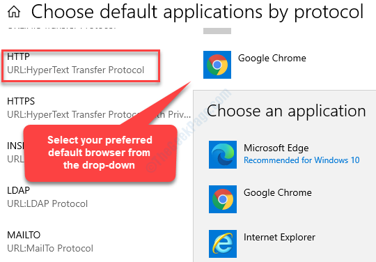 Pilih Aplikasi Default Dengan Protokol Http Pilih Browser Default