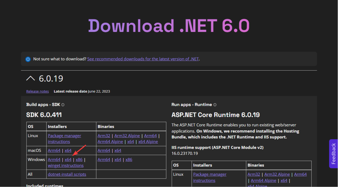 Töltse le a .NET 6.0-t