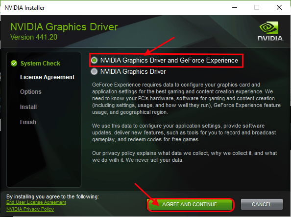Driver Nvidia și experiență Geforce