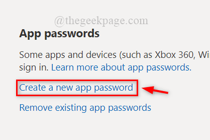 Crea una nuova password per l'app 11zon