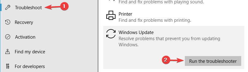 Windows 10 värskenduse viga 0x800703f1 [FIX]