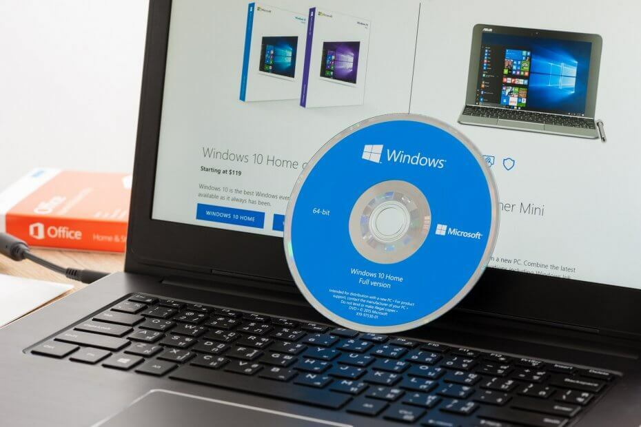 ноутбук Windows 10