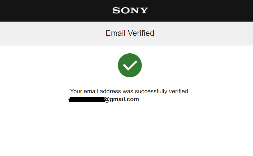 Se ha producido un error en el correo electrónico de inicio de sesión de ps4 verificado.