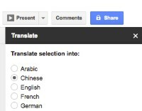 Übersetze Google