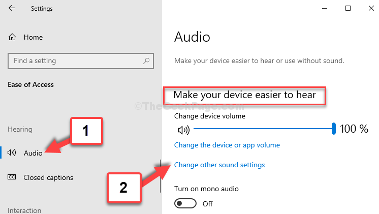 Toegankelijkheid Audio Maak uw apparaat beter hoorbaar Andere geluidsinstellingen wijzigen