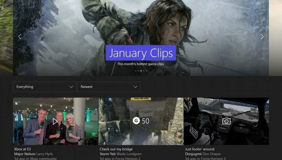 Приложенията Hulu, Weather и Netflix, налични в конзолата Xbox One