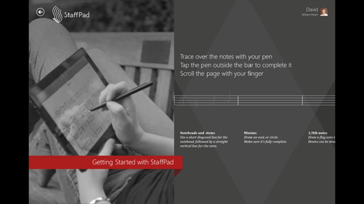 StaffPad, Windows 10 사용자를위한 앱 재 설계