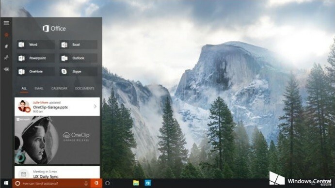 Office-Hub Windows 10