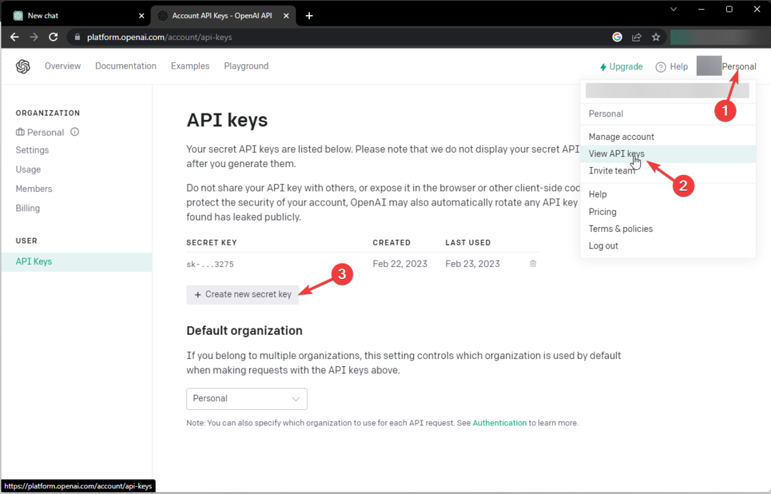 API-Schlüssel