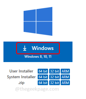 הורדה של Windows