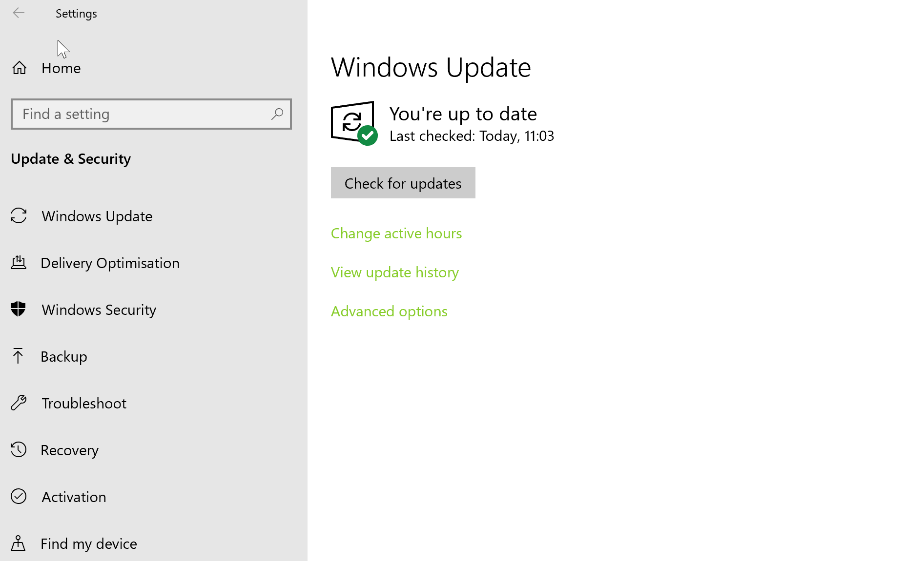 Windows Update 확인 브라우저 또는 운영 체제가이 yubikey를 지원하지 않습니다.