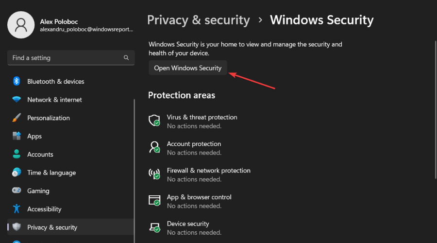 varnost operacijskega sistema Windows