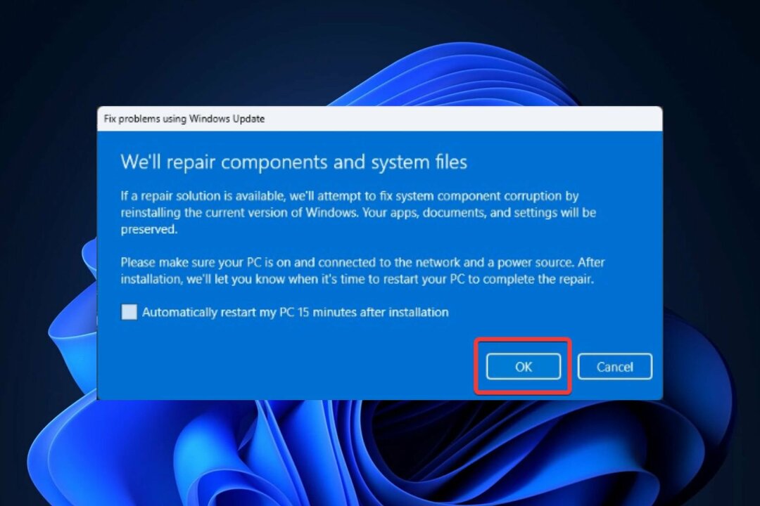 Windows über Windows Update reparieren