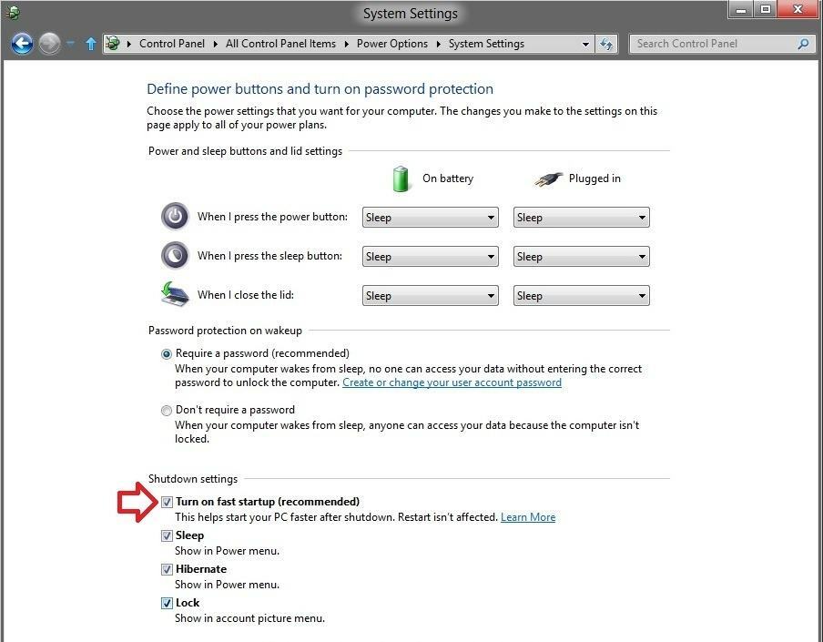 FIX: Windows PC에서 빠른 부팅으로 인한 듀얼 부팅 문제