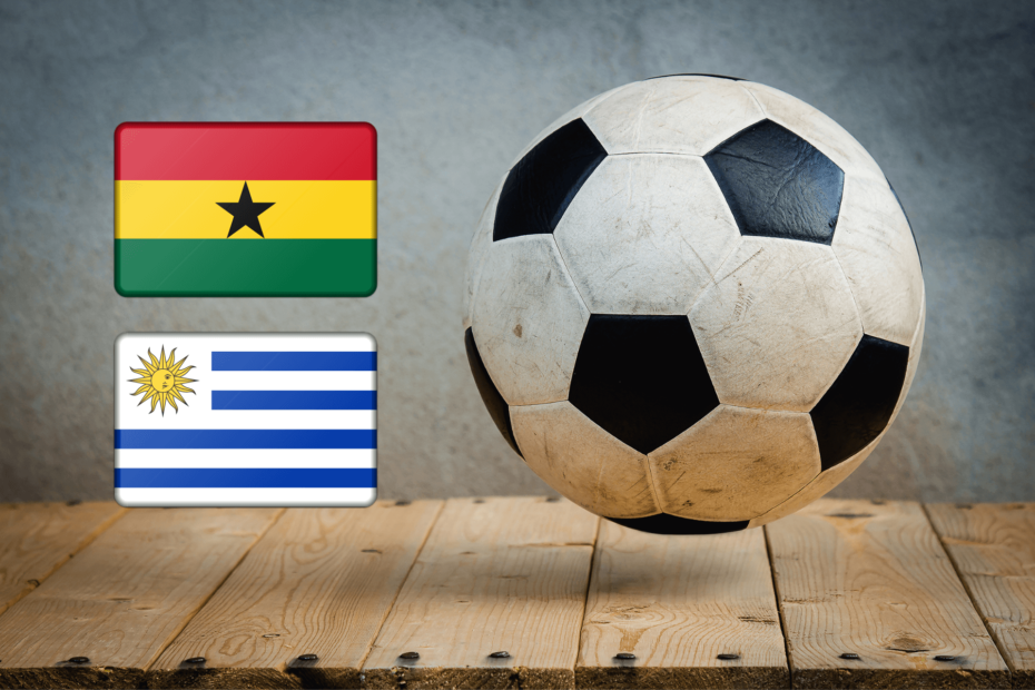 Ver Ghana vs Uruguay en vivo