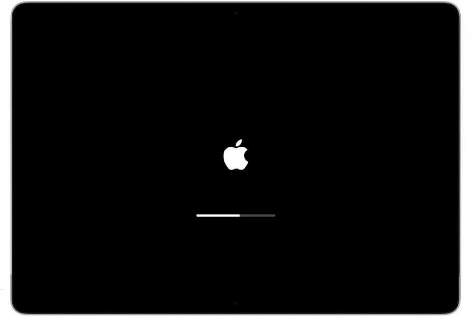 macbook застрягає на екрані входу