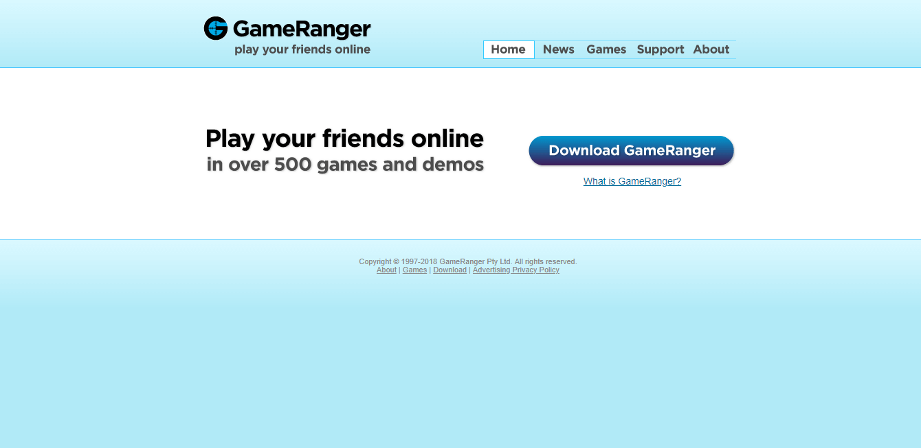 GameRanger - שחק משחקים על פני וירטואלי