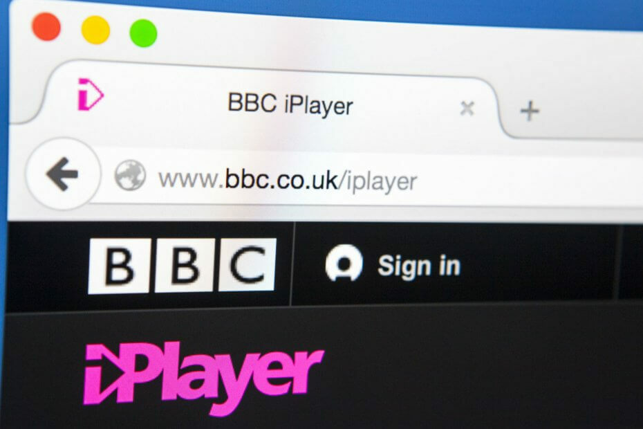 BBC iPlayer blokeerib VPN-i