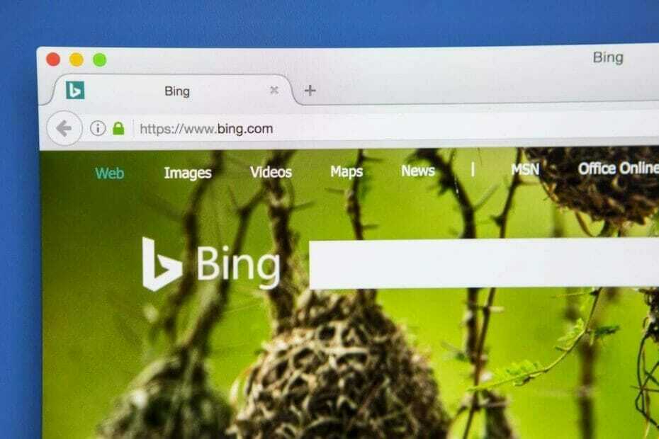 Komentāru paziņojums Bing de Google Chrome [2 pas faciles]