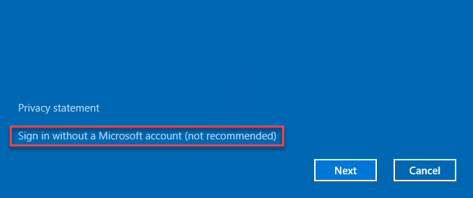 In che modo questa persona accederà senza un account Microsoft?