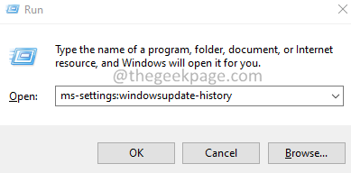 Histórico do Windows Update