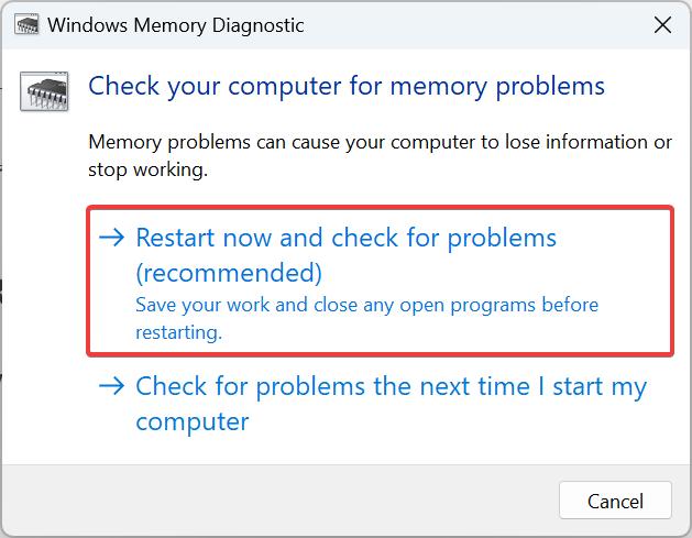Windows minne