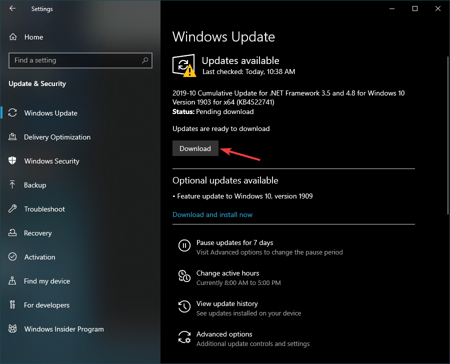 Actualizacion de Windows
